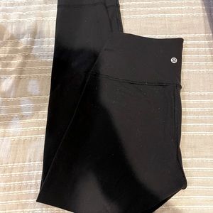 WunderUnder 7/8 Black leggings